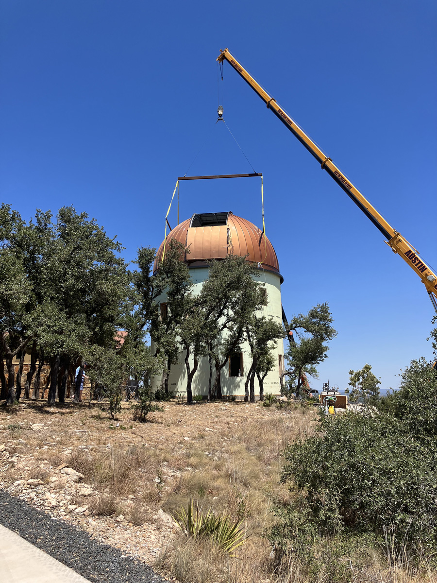 GSR Observatory - Dome Installation